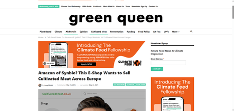 Cultivated Meat Shop Featured in Green Queen as Pioneering E-Shop for Lab-Grown Meat - Cultivated Meat Shop